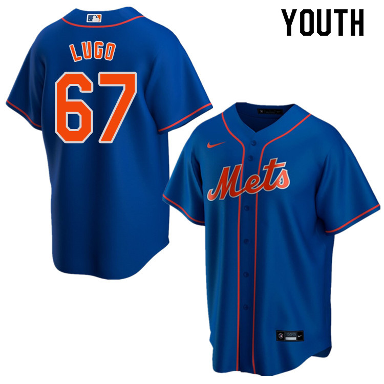 Nike Youth #67 Seth Lugo New York Mets Baseball Jerseys Sale-Blue